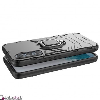 Sustiprintas dėklas 4in1 - juodas (Samsung A54 5G)